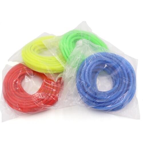 10m Motorcycle Bike Fuel Gas Oil Delivery Tube Hose Petrol Pipe Tube 5mm I/D 8mm O/D for Motorcycle Dirt Pit Bike ATV