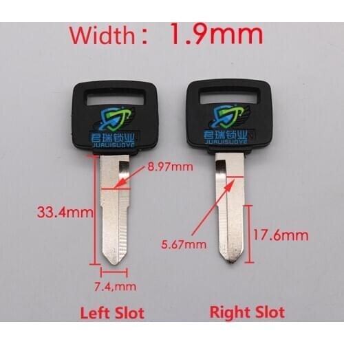 10pcs x For Honda motorcycle key embryo JG023