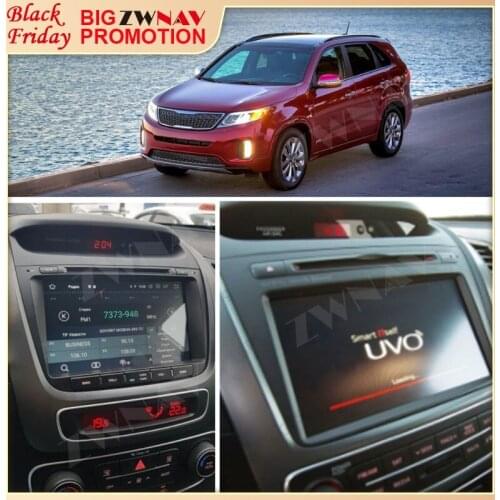 4G+128GB Carplay 2 Din For KIA SORENTO 2012 2013 2014 2015 Android Screen Car Player Audio Radio GPS Navi Head Unit Auto Stereo