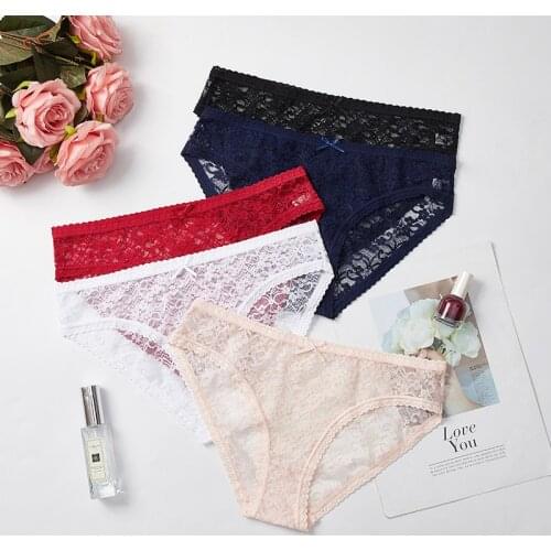 5pcs/set Sexy Panties For Women Briefs Underwear For Woman Female Panties Sexy High Quality 2021 Hot Sale Womens Underwear M-XL