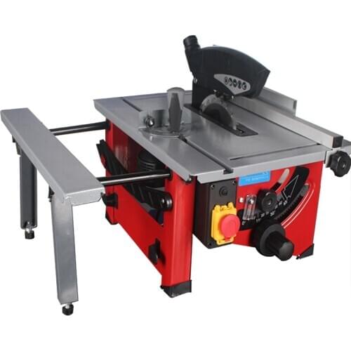 Woodworking Table Saw Multi-function Precision Angle Adjusting Miter Saw Cutting Machine Woodworking Electric Saw 900W JF72101