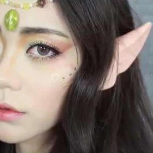 Halloween Elf Ear Fairy Costume Beautiful Plastic Kids Toys Luminous Angel Ears Props Cosplay Easter Decoration