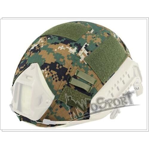 Good Quality Helmet Cover for Ops-Core Fast Ballistic Helmet Airsoft Paintball Hunting Shooting Gear Fast Helmet Cover ACU FG CP