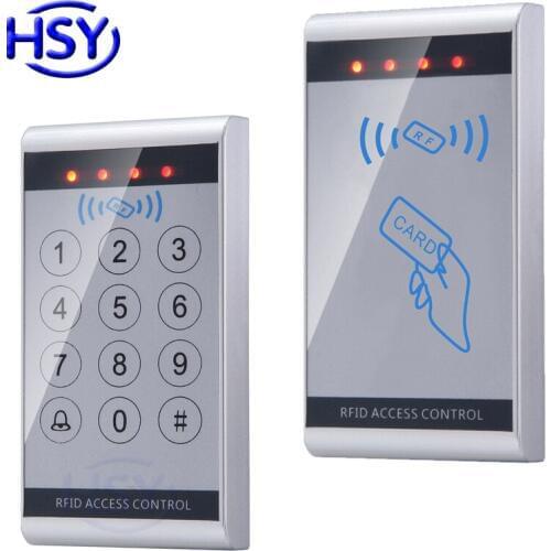 RFID Card Entry Lock Single Door Access Control Standalone Keypad Card Keytag Reader with 10pcs Free 125Khz Proximity Keytag