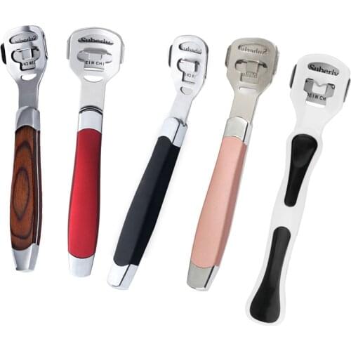 Pedicure Tools Stainless Steel Feet Care For Pedicure Collapsible Foot Peeling Shaver Machine Unfoldable Professional Exfoliator