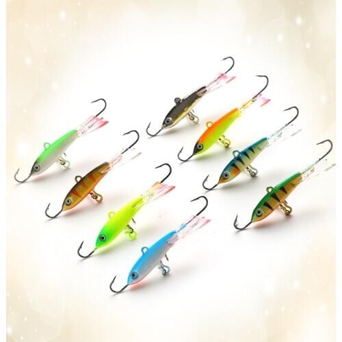Quality Ice Winter Fishing Lure 9.9cm 12g Artificial Hard Bait 3D Simulation Eye Simulation Fish Scales Lifelike Fishtail