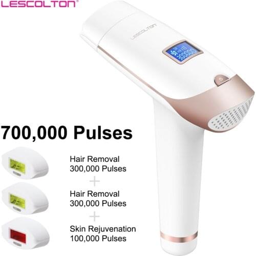 LESCOLTON IPL Laser Epilator Laser Hair Removal Professional Permanent Hair Removal Laser Painless Epilators Depilator T009i