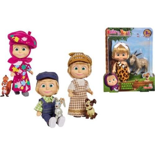 Martha and bear model dolls Martha and her animal friends