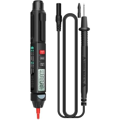 50LB Pen Type Multimeter 6000Counts Non-Contact AC/DC Voltage Resistance Diode Tester
