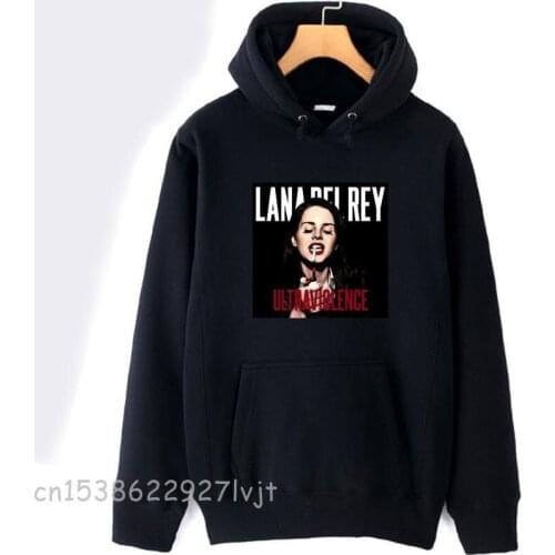 Lana Del Rey Lana Del Rey New smoking girl cigarette couple Clothes boys man male Autumn Winter fleece Hoodies