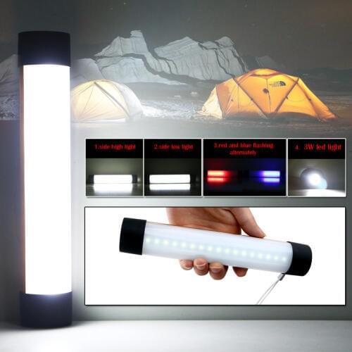 Rechargeable 3W 33 LED Flashlight Work Light Strong Magnetic 4 Mode Mini Pen Flashlight Camping Mini Light Lamp Torch