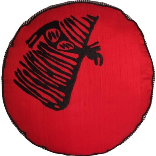 Cushion Home Decor 100 Silk Ornamental Handmade Embroidered Design Award Winner Turkey Anatolian Motifs Decoration Pillow