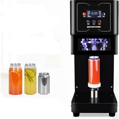 Fully Automatic Can Sealing Machine Non-rotating Filling Drink Packaging Sealer Beverage Machine for Beer Milk Tea Cup