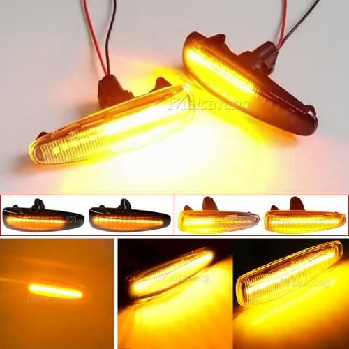 LED Dynamic Turn Signal Light Side Marker Lamp For Mitsubishi Lancer Evolution Evo X Outlander Sport RVR ASX Mirage 2014