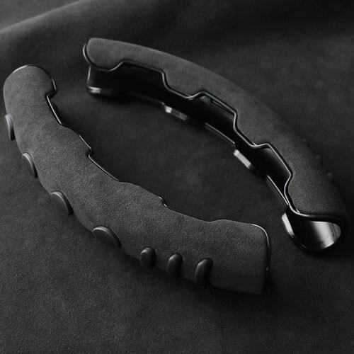 ABS Universal Car Steering Wheel Cover With Spinner Auxiliary Booster Aid Handle Knob Incredibly Durable Anti-slip suede