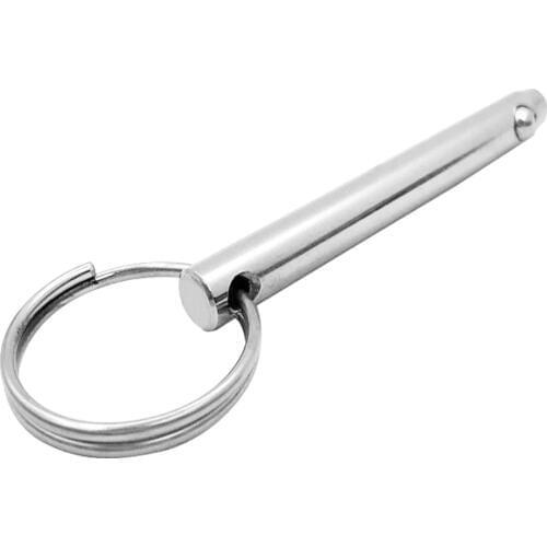 1 Piece 8x76mm Quick Release Ball Pin 5/16 inch Dia 316 Stainless Steel for Boat Bimini Deck HingeTop Pins Marine Hardware