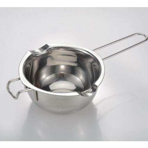 1PC Stainless Steel Double Boiler Universal Insert Fondant Caramel Chocolate Melt Bowl Butter Pot Cheese Pan Heating Baki PH 015
