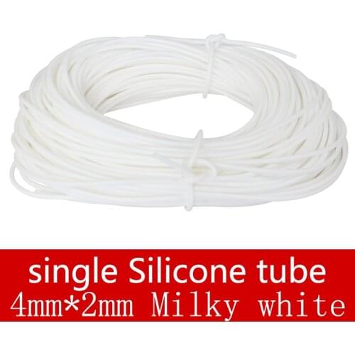 10m/lot Inkjet printer 4mm*2mm solvent single silicone ink tube