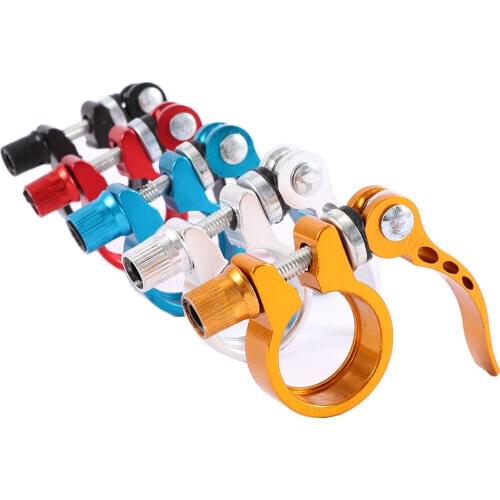 28.6/31.8/34.9mm Bicycle Seat Post Aluminum Ultralight Quick Release Road Bike MTB Mountain Bicycle Seat Post Seatpost Clamp