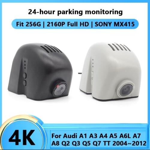 4K Car Wifi DVR Dash Cam Digital Video Recorder APP Control HD 2160P For Audi A1 A3 A4 A5 A6L A7 A8 Q2 Q3 Q5 Q7 TT 2004 ~ 2012
