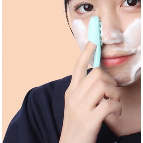 Cleansing Brushes Soft Heat Resistance Silicone Flexible Cleaning Stick for Home