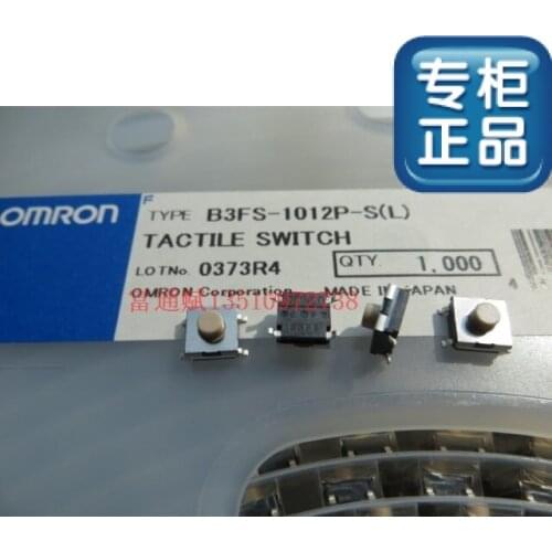 Import B3FS-1012P-S L patch 4-foot touch switch 6X6X4.3mm h 6*6*4.3mm