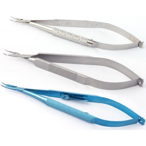 Multi-functional Microscopy Needle Clamps Surgical Ophthalmic Microsurgery High-quality Steel Titanium Material Fine Gripper Nee