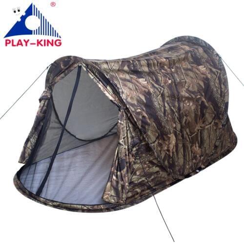 Camouflage Single Person UV Protection Foldable Pop Up Camping Playing Beach Tent Barraca Outdoor Automatic Tent Tenda