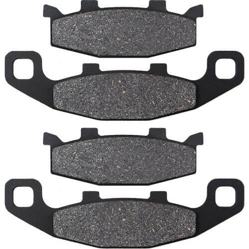 Motorcycle Front and Rear Brake Pads for Kawasaki ZR750 ZR 750 C Zephyr 1991-1995 ZX 1000 B Ninjia ZX10 88-90 ZX 750 F 1987-1990
