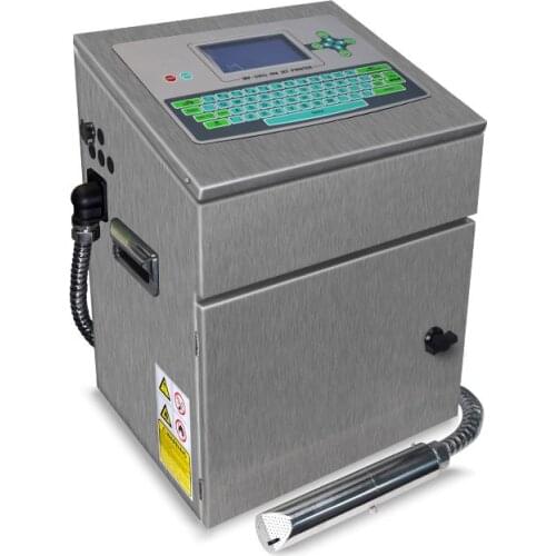 Industrial Time/Date/Small Character Inkjet Printer/Coding/Printing Machine CIJ printer For Bottle Wire Cable Egg