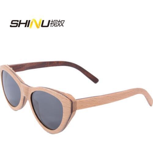 SHINU Womens Cat Eye Sunglasses