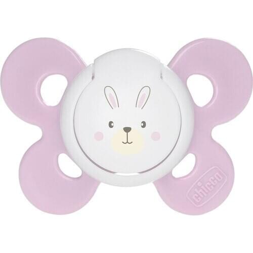 Chicco Physio Comfort Silicone Pacifier Girl 0-6 Month 2'li