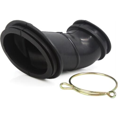Motorcycle Spare Parts Black Rubber Air Filter Connector Adapter Fits for CG125