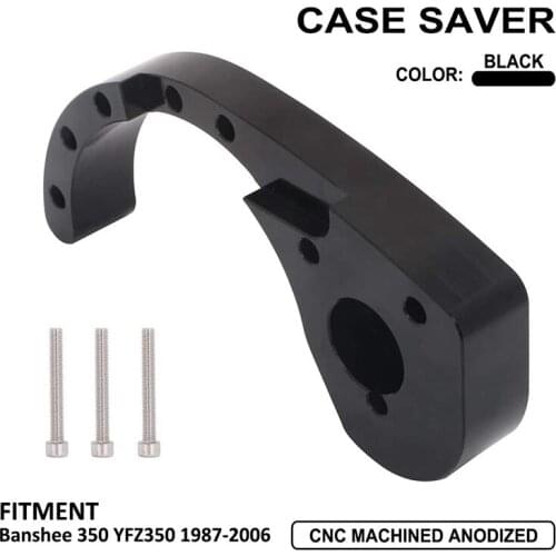 Motorcycle Case Saver CNC Billet Aluminum Sprocket Protector for Yamaha Banshee 350 YFZ350 1987-2006