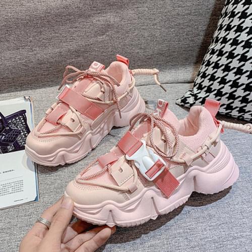 2021 Fashion Thick-soled Flat-bottom Designer Summer Ladies Thick-soled Sneakers Casual Shoes Women Breathable Sneakers Women