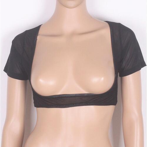 20 Colors Bellydance Dancewear Short Sleeves Chest Support Bottoming Shirt Women Bodysuit for Belly Dance