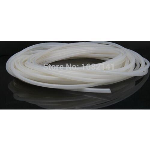 10 meter/lot, 8*10 mm Food Grade Silicone Plumbing Tube Pipe Hose translucent