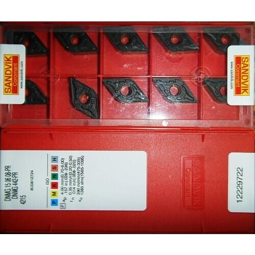 10PCS CARBIDE INSERT DNMG150608-PR 4215