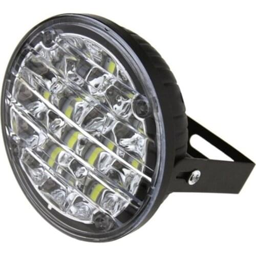 2pcs 12V 18LED Round Car Fog Lamp Driving DRL Daytime Running Bright White Light