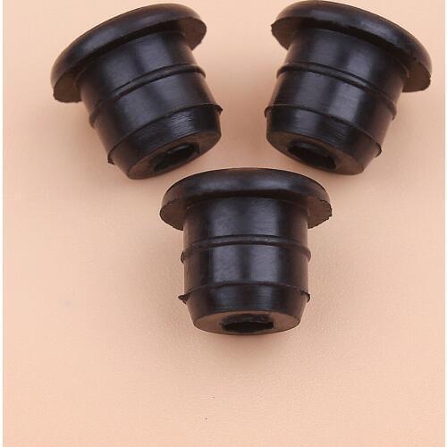 3Pcs/lot Chinese Chainsaw 2500 Protecting Bush Sleeve Rubber Parts for Chainsaw 2500 Zenoah Komatsu G2500 25cc Small Saws