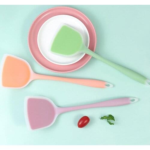 33CM Silicone Turner Spatula Non-Stick Flexible Kitchen Turner Cooking Spatula Silicone Kitchenware Cooking Utensils Tool