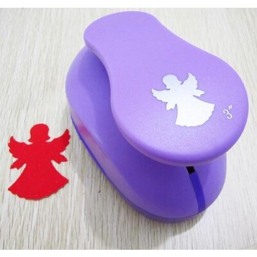 Free shipping 3 inch(about 7.0cm) craft punch goddess design for scrapbook eva foam puncher paper punches scrapbook punchers