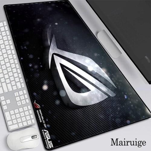 RGB LED Backlight Large Glow Mousepad Republic Of Gamers Gaming Mouse Pad Laptop Notebook Desk Mat For CS Dota Keyboard Pad XXL