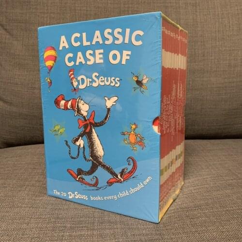 20 Books A Classic Case of Dr. Seuss Series Interesting Story Childrens Picture English Books Kids Learning Toys