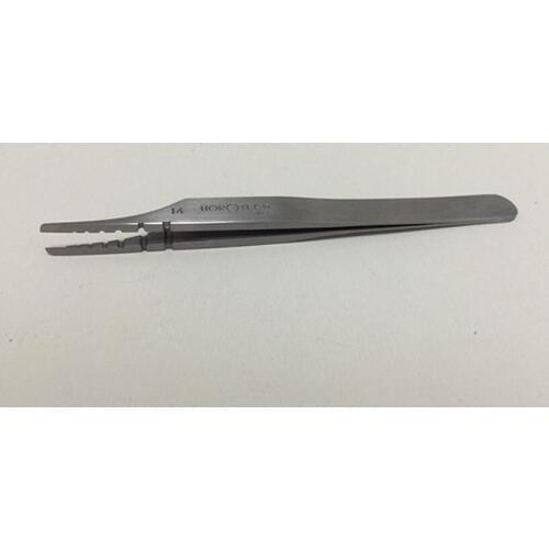 MSA12.300-14 Carbon steel tweezers Mainly used for watch pointer removal and clamping