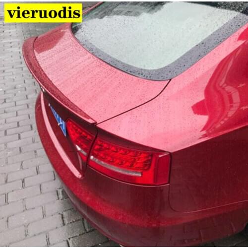 Trunk Boot Spoiler Lip Wing Fit For Audi A5 ABS Sportback 4Door 2009-2016 Unpainted and paint color