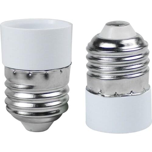 Led Lamp Bulb Base Conversion Holder Converter Socket Adapter E27 E14 Fireproof Material For Home Light Lighting Tools