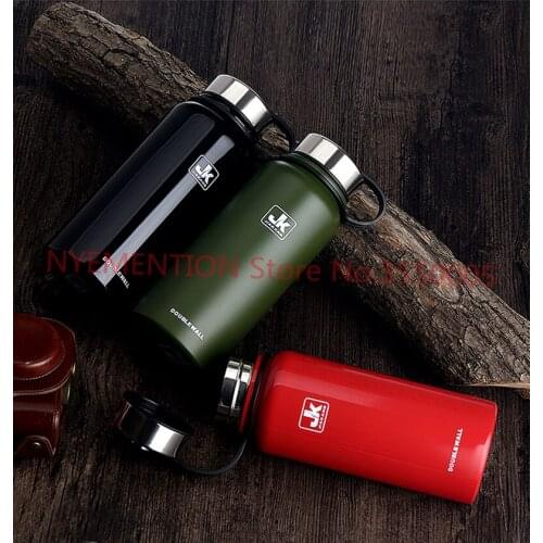 10pcs Stainless Steel Water Bottle Double Wall Insulated Vacuum Flask Wide Mouth Thermos with TEA INFUSER BPA Free