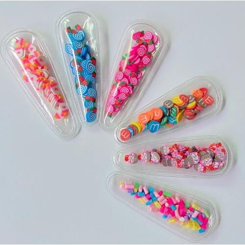 12Pcs NEW Cakes Desserts Candies BB Clips Set Patches Flowing Polymer Clay BB Clip Appliques Baby Girls Gift Hairclips Patches