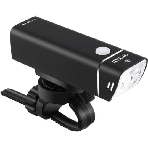 300Lm Bicycle Front Light Bike Lamp Front LED Headlight Flashlight Torch Ipx6 Waterproof Usb Charging Safety Light With Bracket